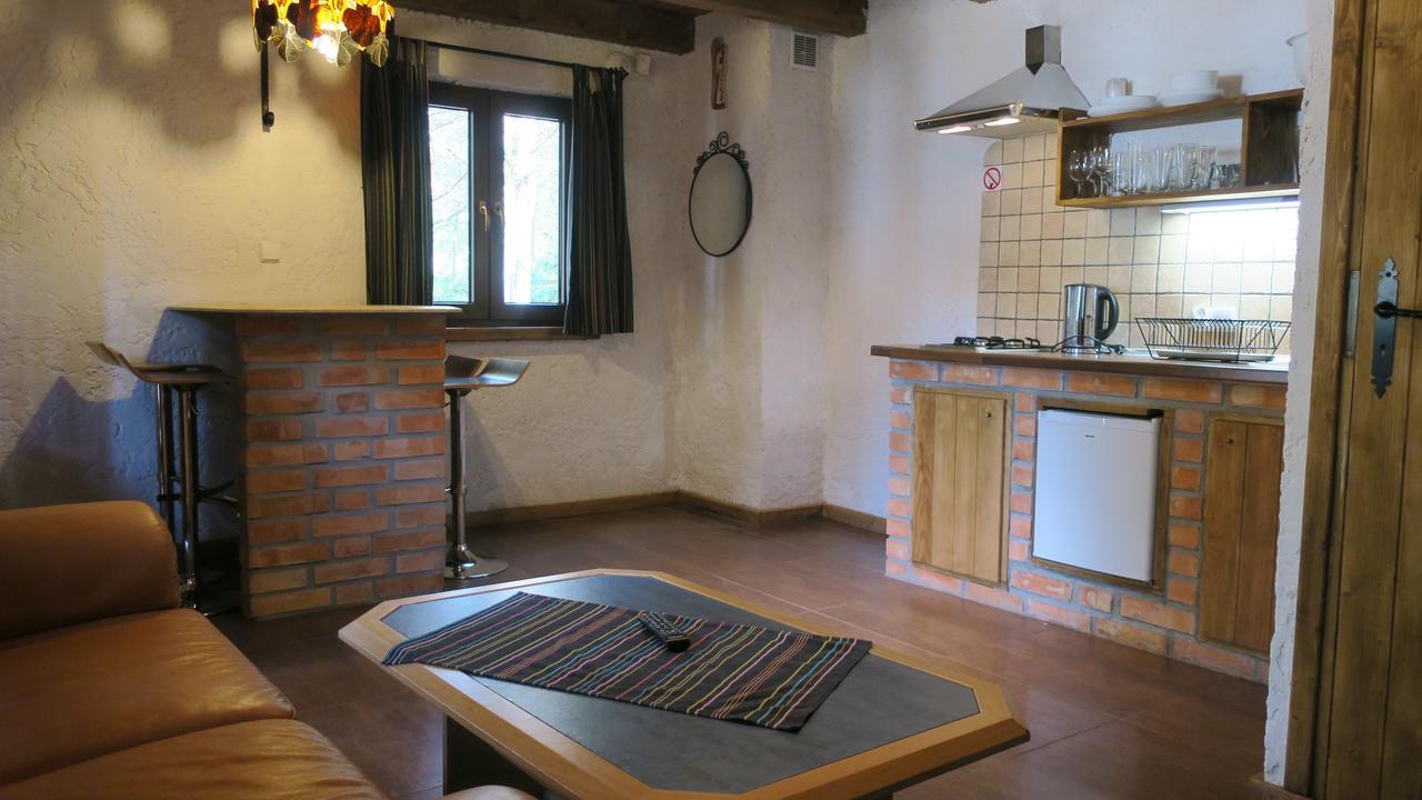 Osada Pod Czerwonym Debem - Czarny Mlyn Villa Jastrzębia Góra Buitenkant foto
