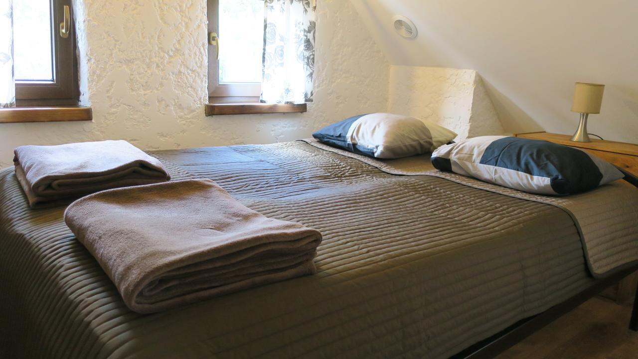 Osada Pod Czerwonym Debem - Czarny Mlyn Villa Jastrzębia Góra Buitenkant foto