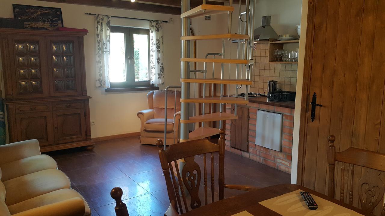 Osada Pod Czerwonym Debem - Czarny Mlyn Villa Jastrzębia Góra Buitenkant foto